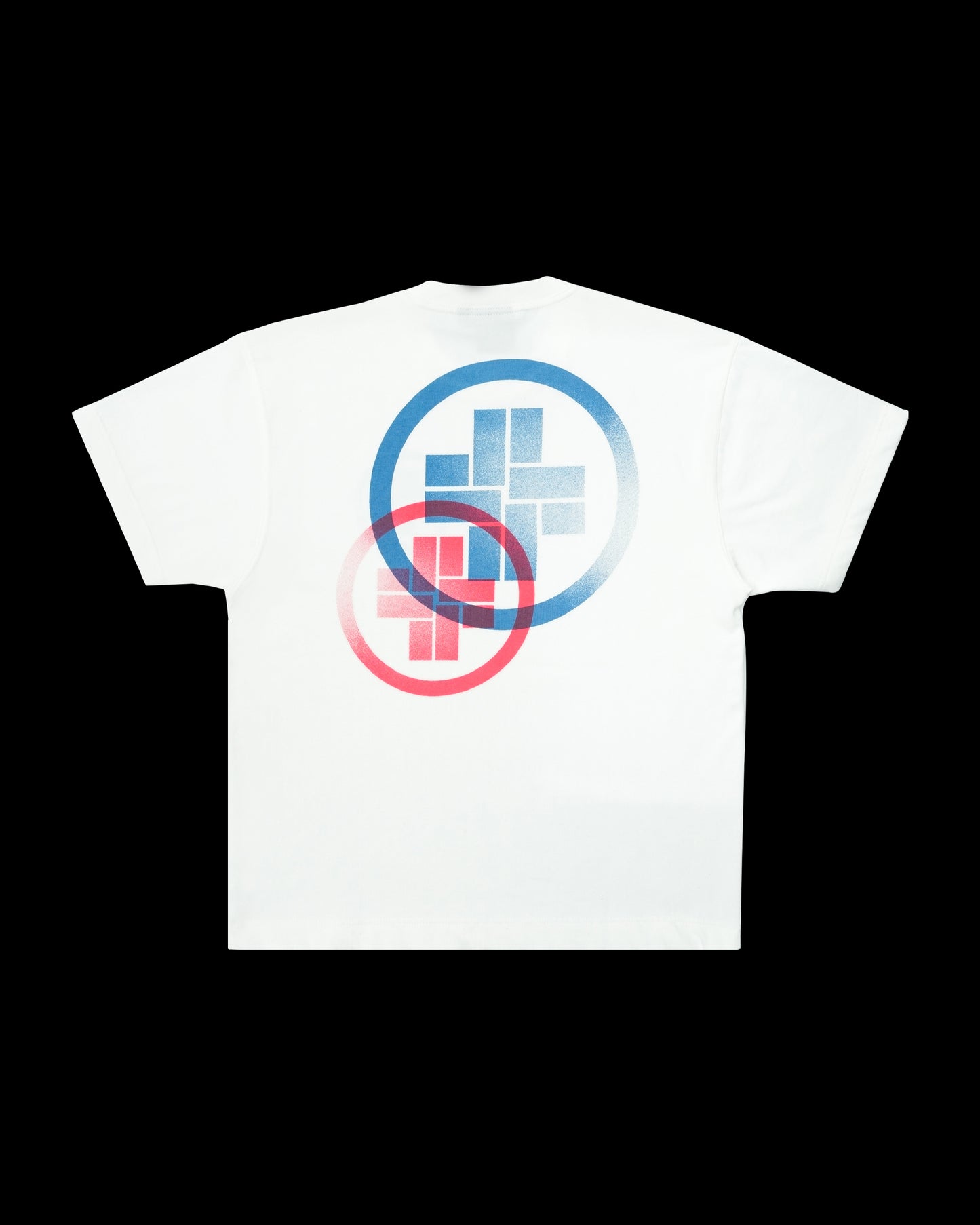 DOUBLE LOGO T-SHIRT - PURE WHITE